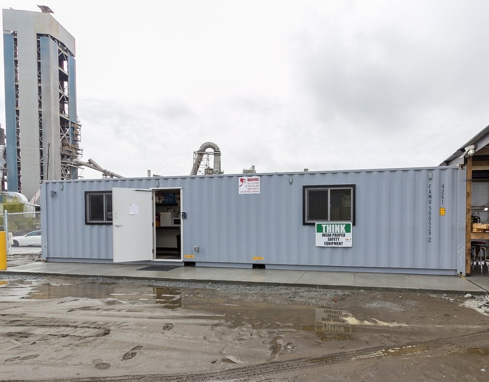 40’HC Office CUBE – Vinyl Drywall Finished - Port Shipping Containers