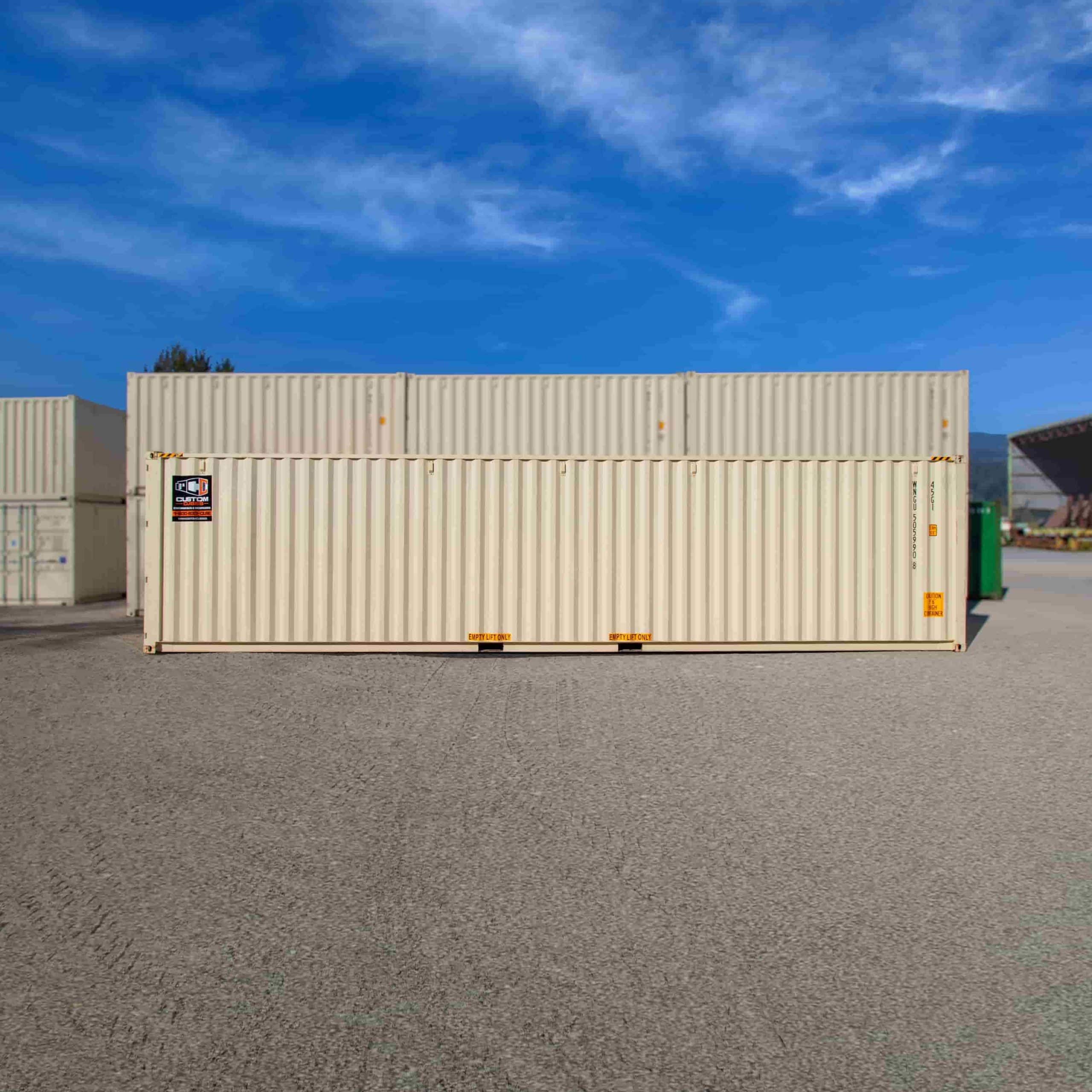 40’HC New (1-trip) Shipping Container - Port Shipping Containers