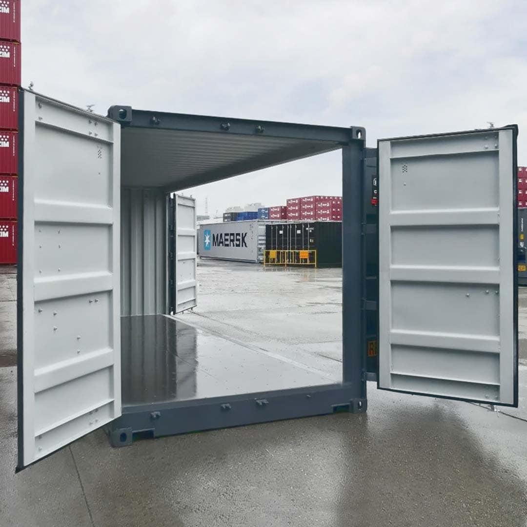 20’ New (1-trip) “Openside” Shipping Container - Port Shipping Containers