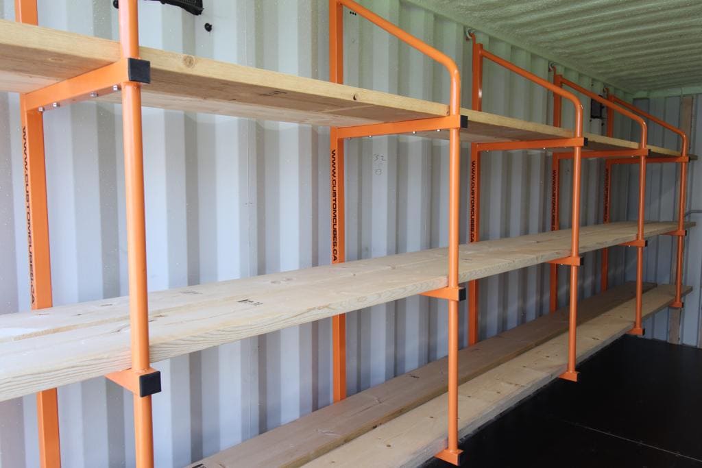 Port Shipping Containers | HEAVY DUTY Shelving Brackets - Port Shipping Containers