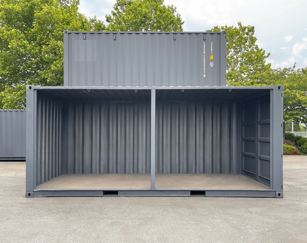 20’ Used “Open Face” Shipping Container - Port Shipping Containers
