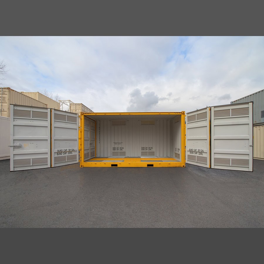 20’HC Openside Containment Cube - Port Shipping Containers