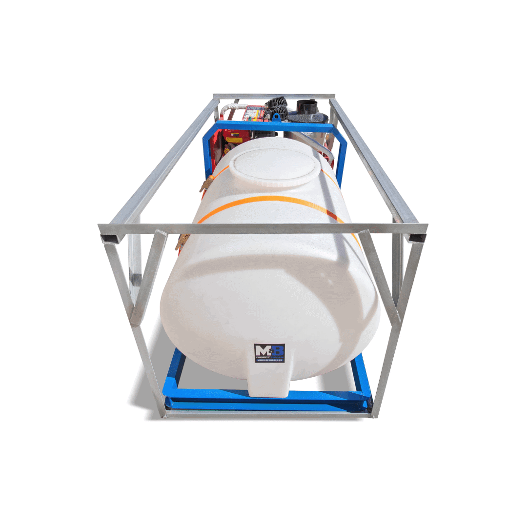 M&B | 4000 PSI Self Contained Hot Water Pressure Washer - Port Shipping Containers