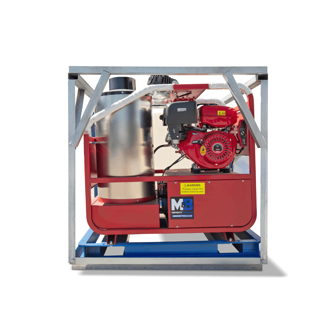 M&B | 4000 PSI Self Contained Hot Water Pressure Washer - Port Shipping Containers
