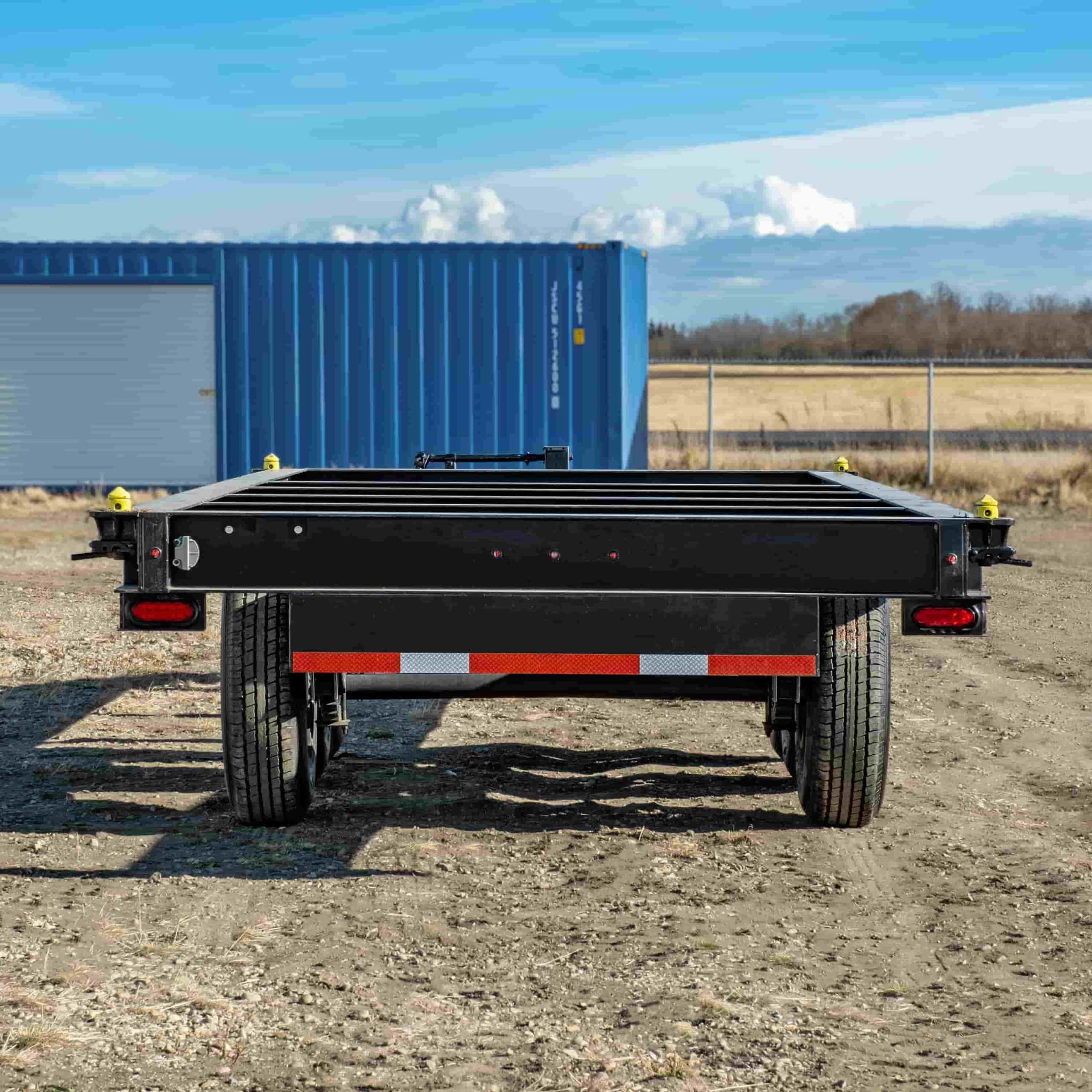 20’ Bumper Pull Container Chassis - Port Shipping Containers