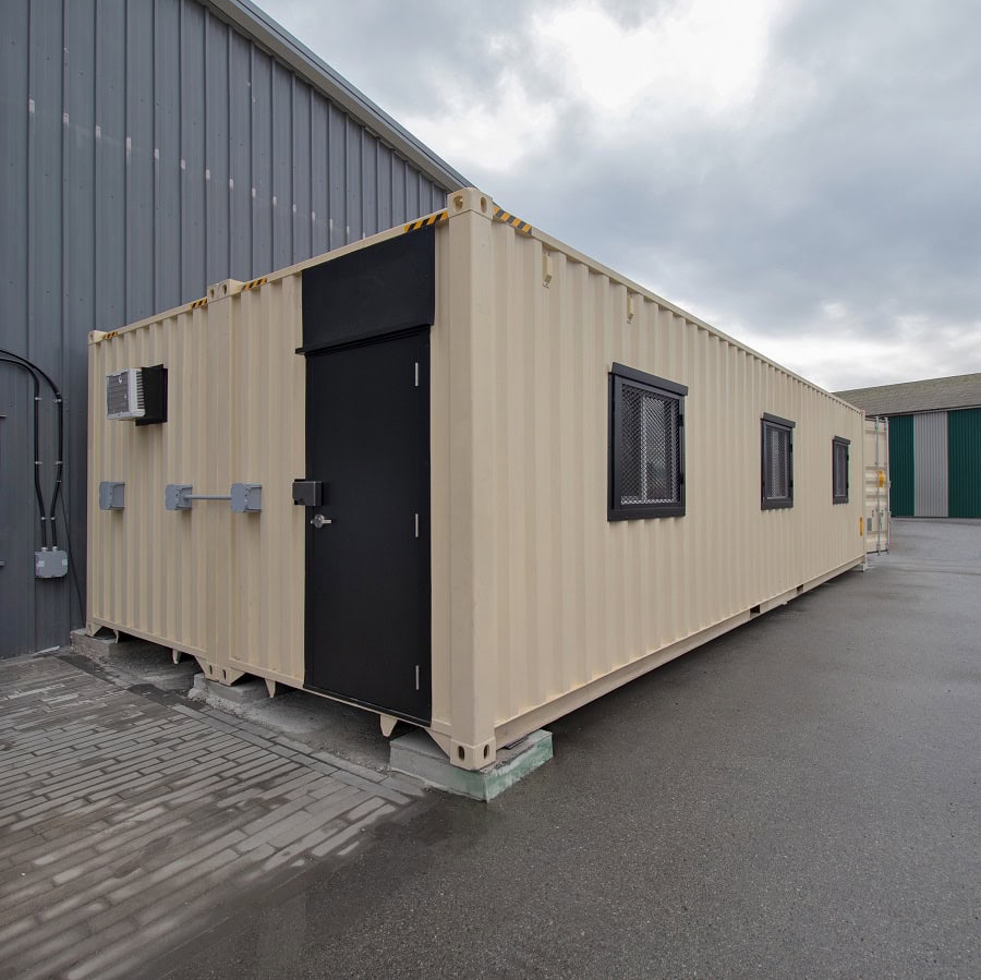 40’ x 16’ Extra Wide Site Office - Port Shipping Containers