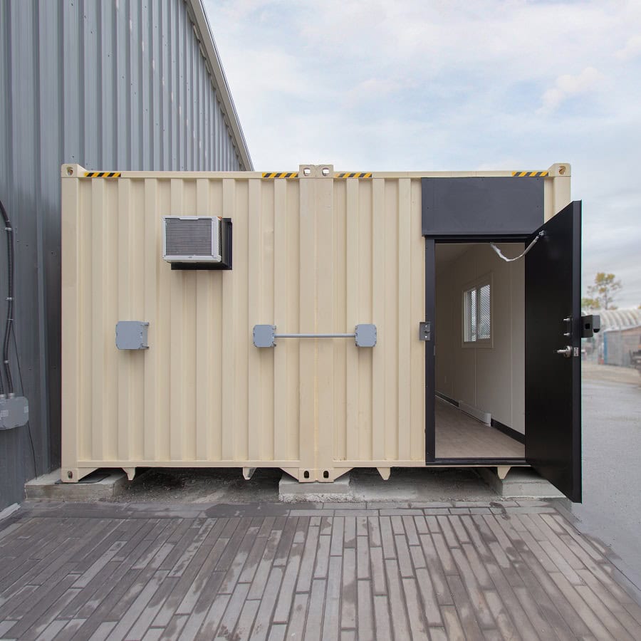 40’ x 16’ Extra Wide Site Office - Port Shipping Containers