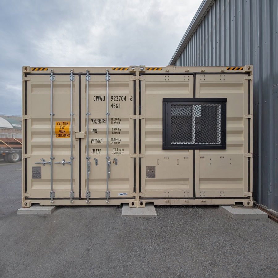 40’ x 16’ Extra Wide Site Office - Port Shipping Containers