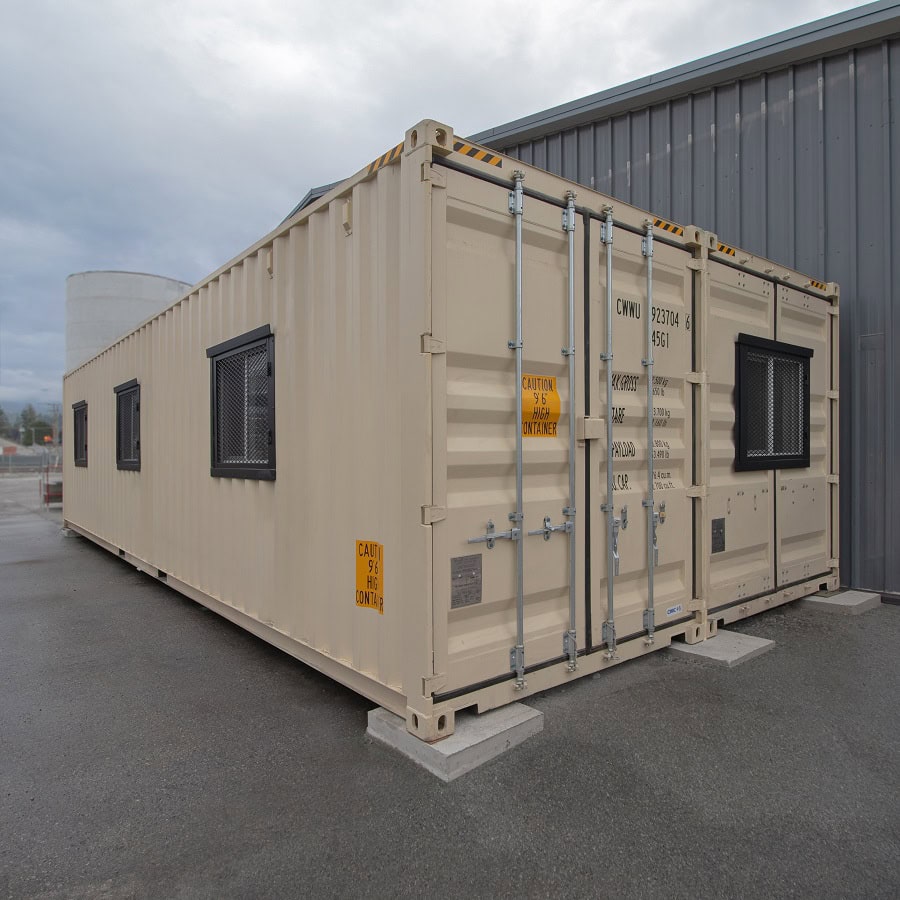 40’ x 16’ Extra Wide Site Office - Port Shipping Containers