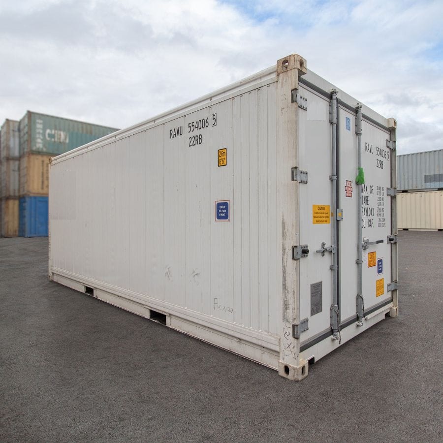20’ New (1-trip) Refrigerated Container (Working Reefer) - Port Shipping Containers