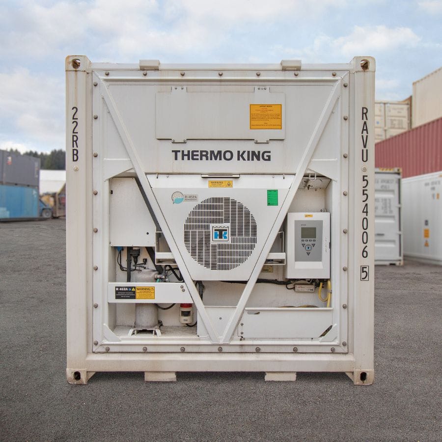 20’ New (1-trip) Refrigerated Container (Working Reefer) - Port Shipping Containers