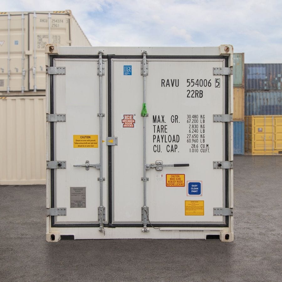 20’ New (1-trip) Refrigerated Container (Working Reefer) - Port Shipping Containers