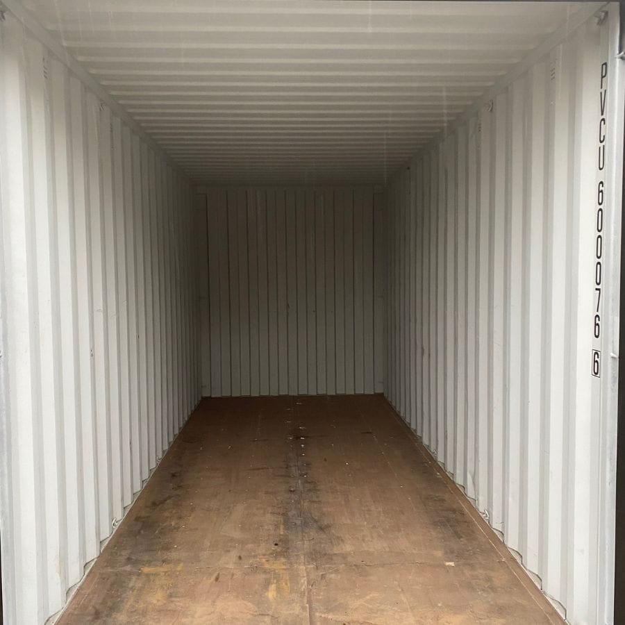 20’HC New (1-Trip) Shipping Container – Painted Black - Port Shipping Containers