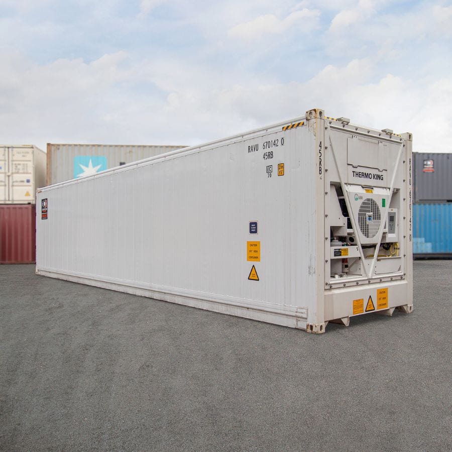 40’HC New (1-trip) Refrigerated Container (Working Reefer) - Port Shipping Containers