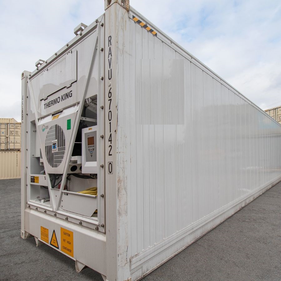 40’HC New (1-trip) Refrigerated Container (Working Reefer) - Port Shipping Containers