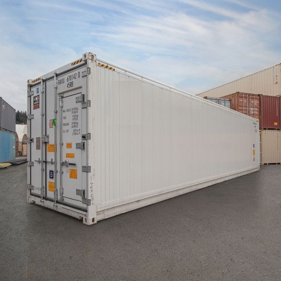 40’HC New (1-trip) Refrigerated Container (Working Reefer) - Port Shipping Containers