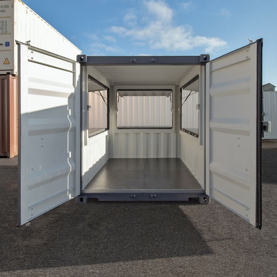9′ “CAFÉ CUBE” - Port Shipping Containers