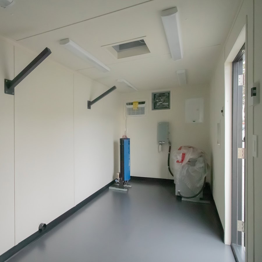 Shipyard Machinery Enclosure - Port Shipping Containers