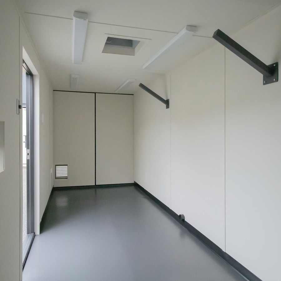 Shipyard Machinery Enclosure - Port Shipping Containers