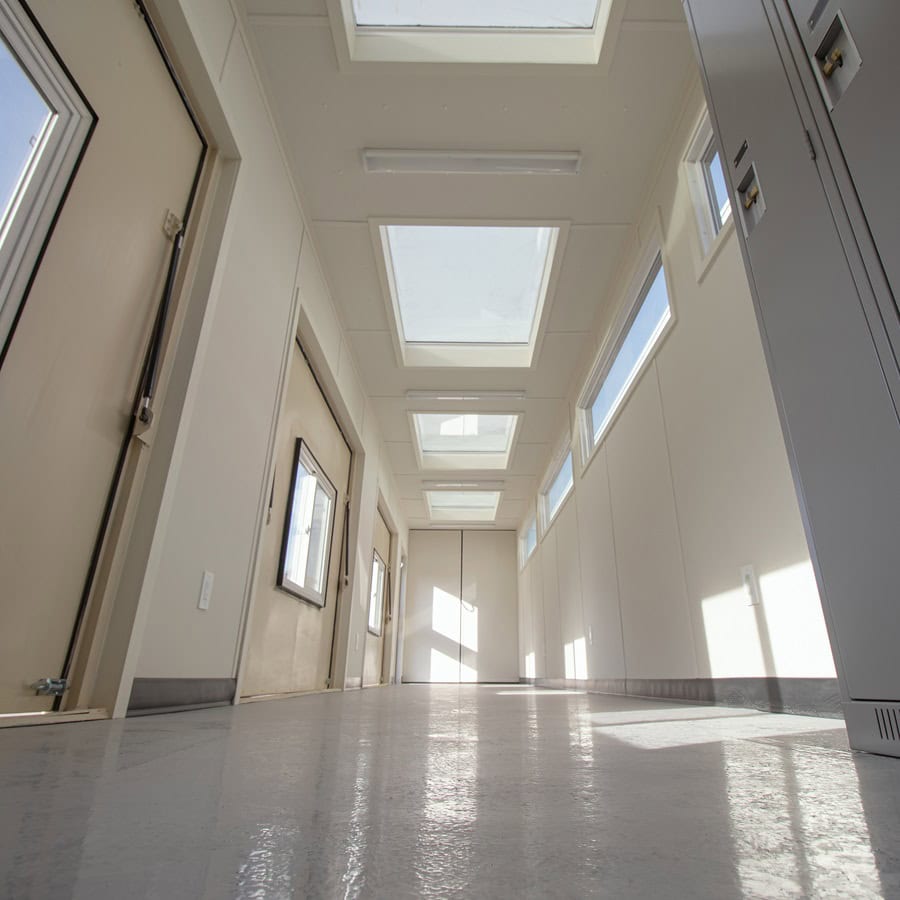 40’ Art Studio w/Flip up Doors - Port Shipping Containers