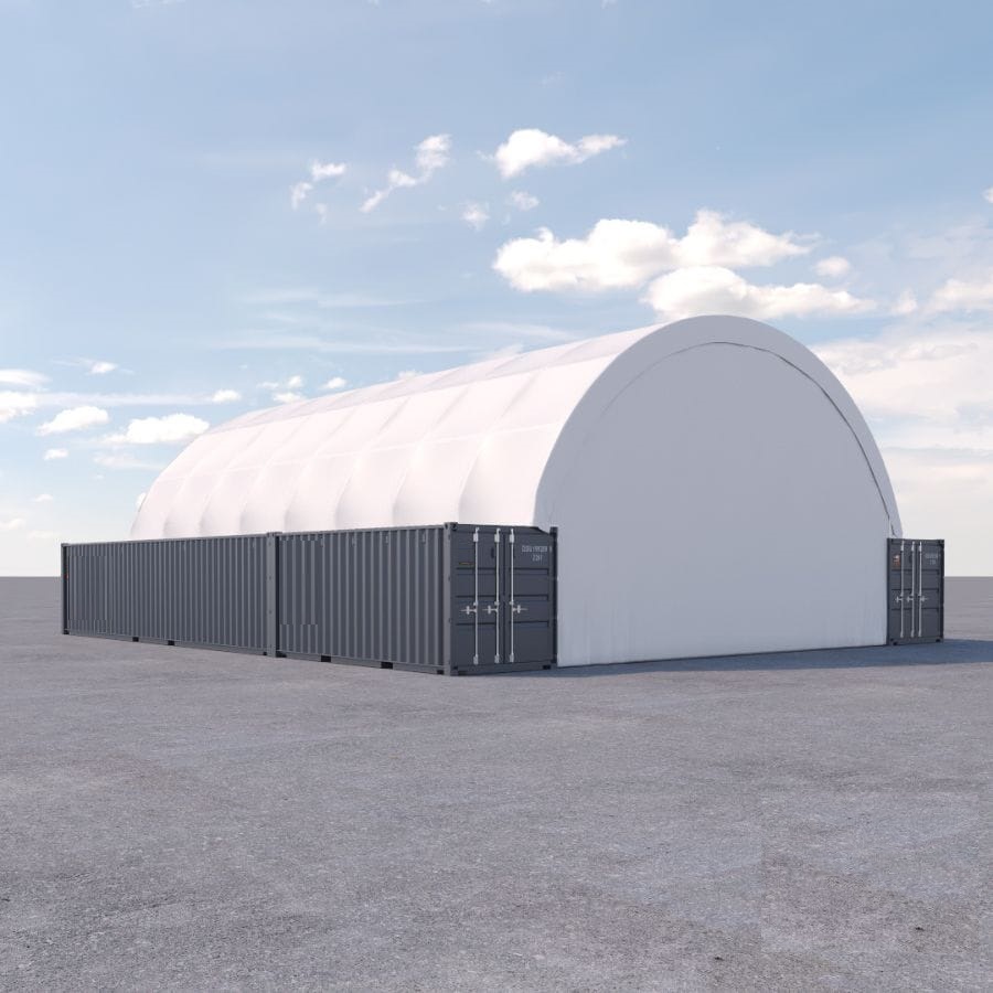 40’ x 60’ Container Shelter - Port Shipping Containers