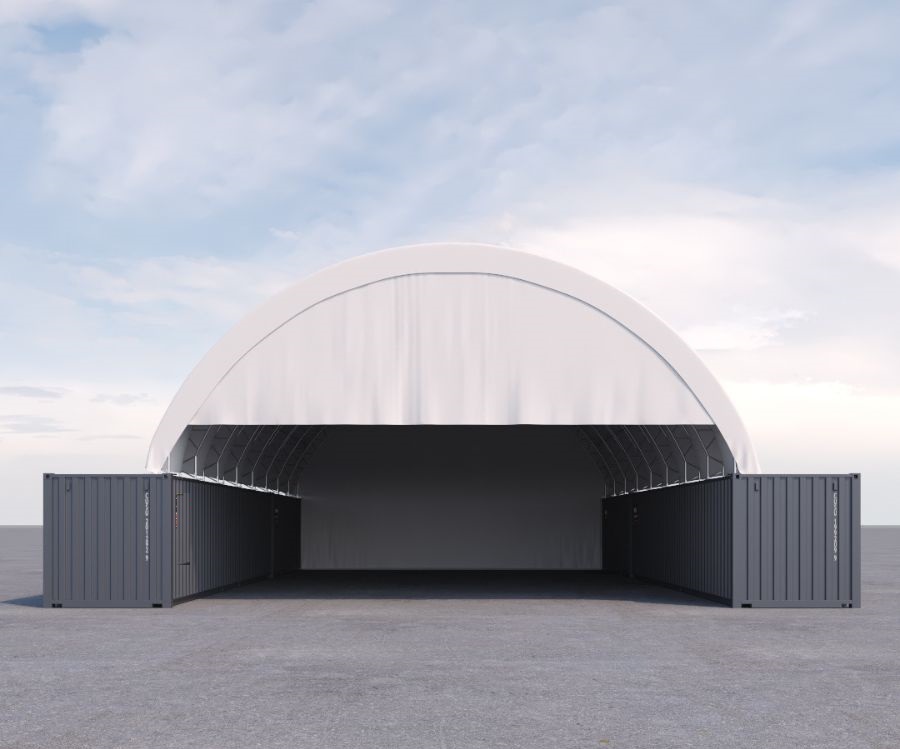 40’ x 60’ Container Shelter - Port Shipping Containers