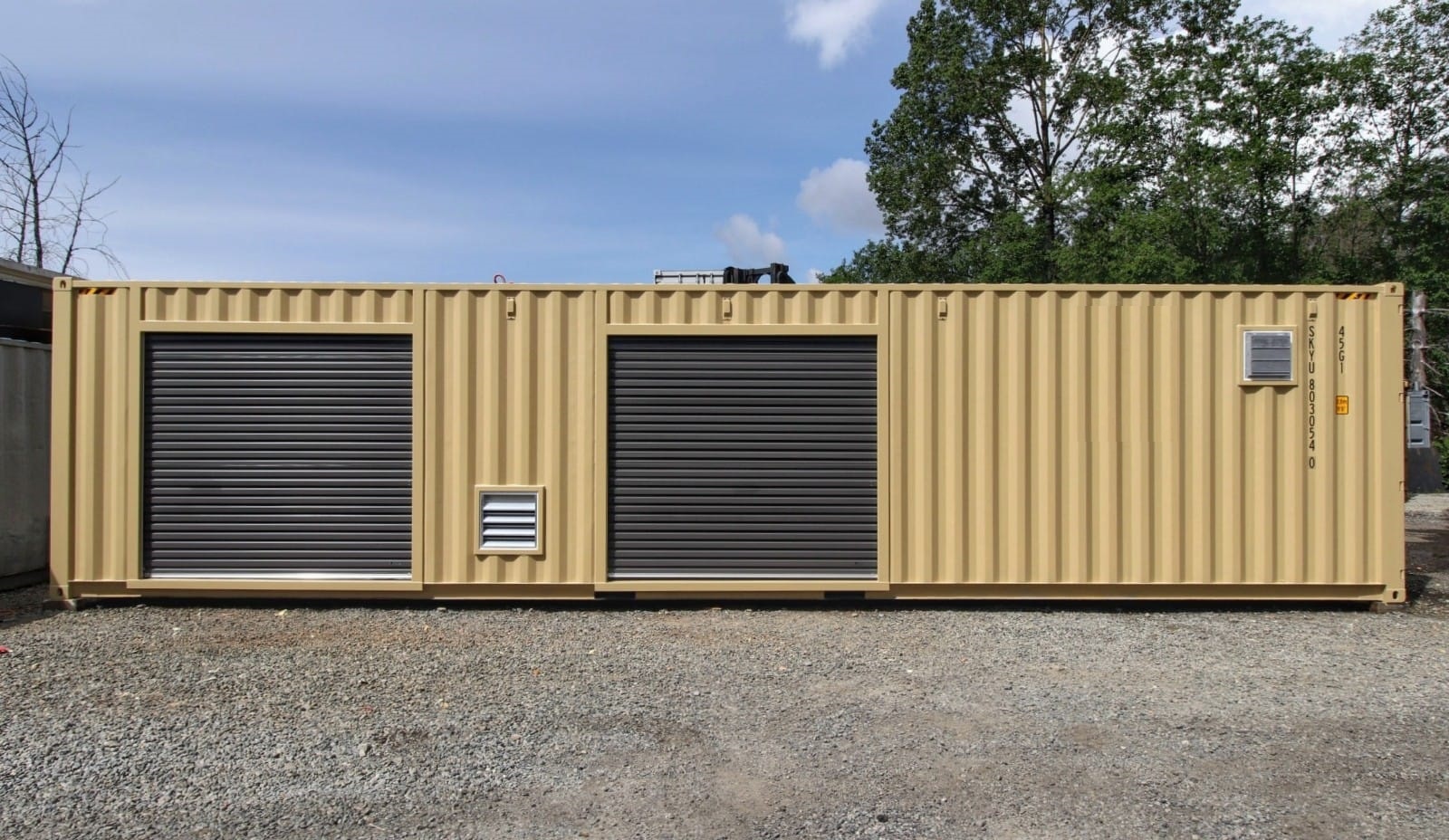 40′ Compressor Room - Port Shipping Containers