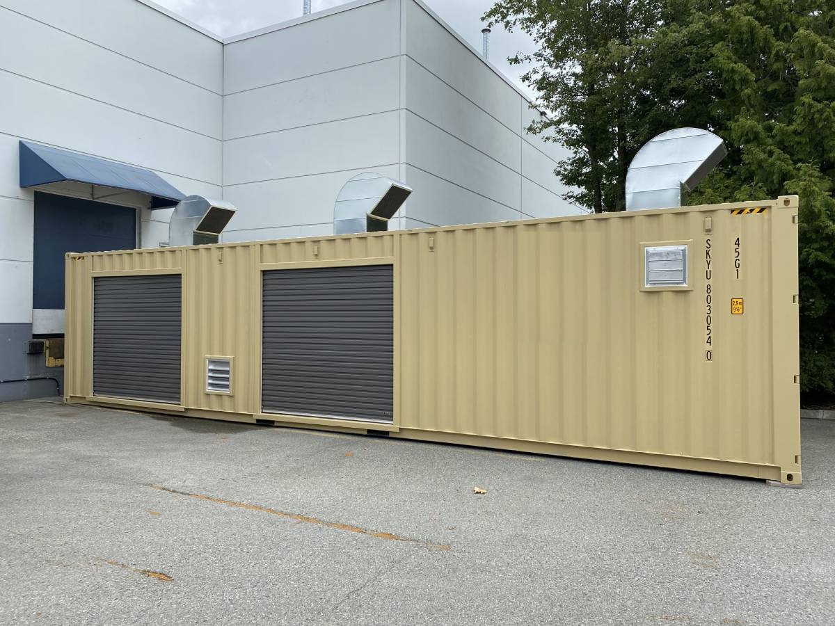 40′ Compressor Room - Port Shipping Containers