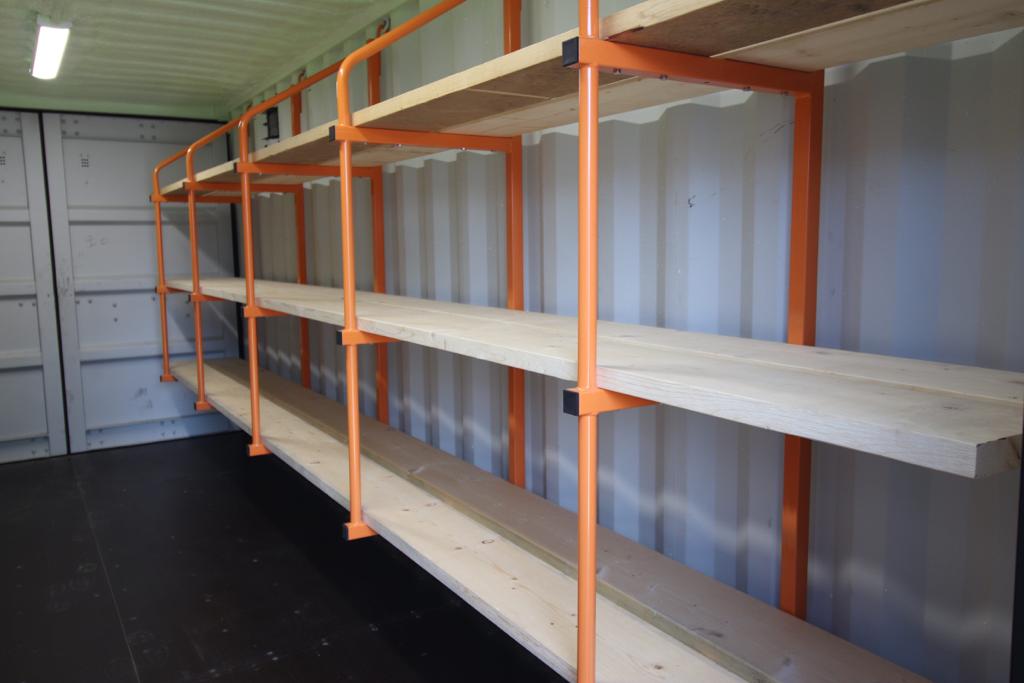 Port Shipping Containers | HEAVY DUTY Shelving Brackets - Port Shipping Containers