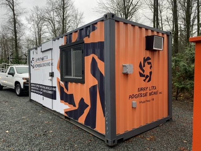 Custom Branded 20′ Mobile Office - Port Shipping Containers