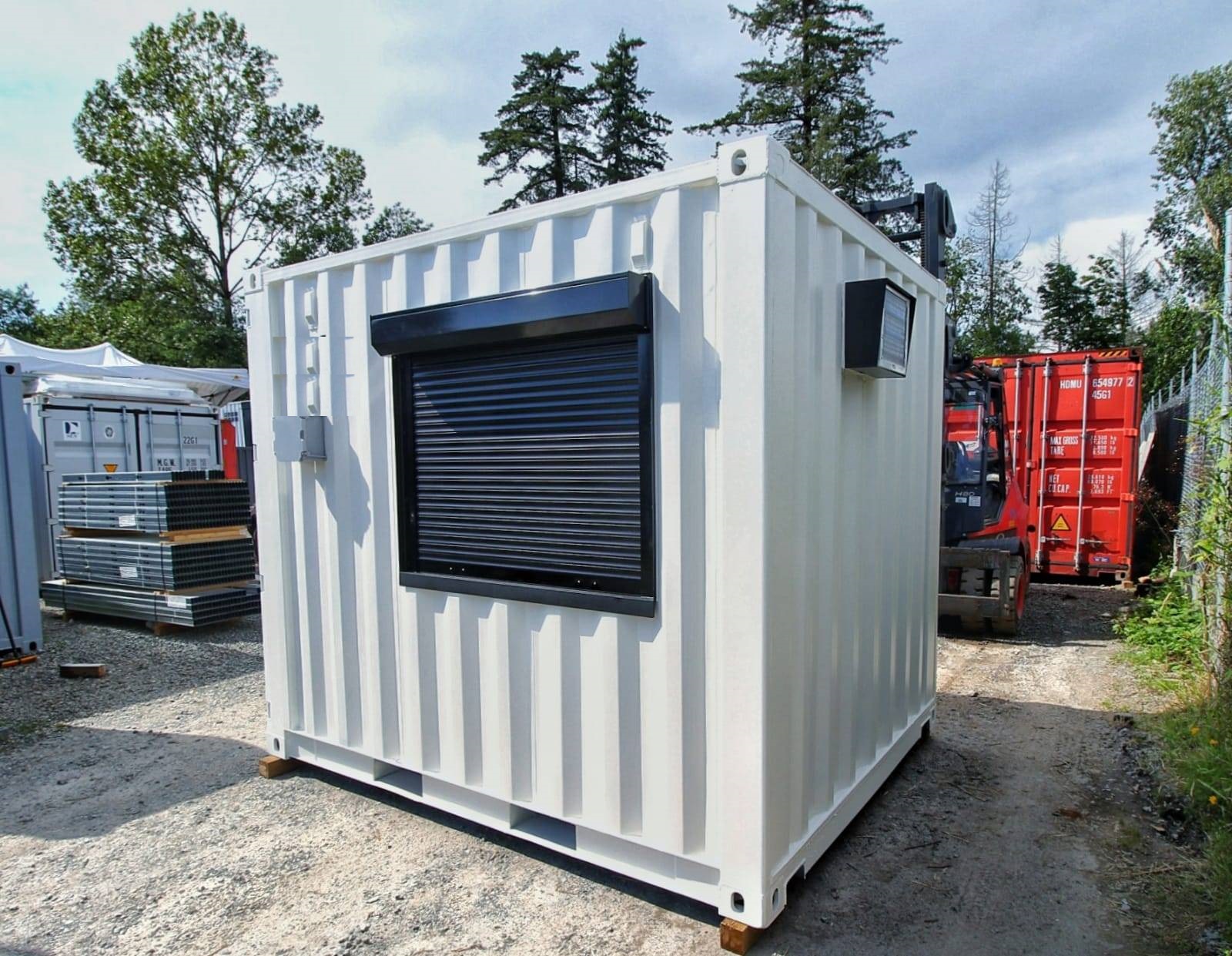 “Projector Room” for a Drive-in Movie Theatre - Port Shipping Containers