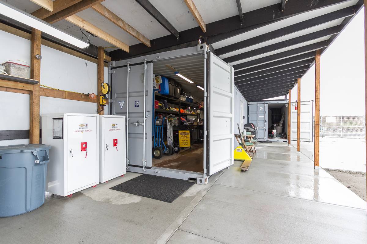 Office & Workshop Space for Progressive Concrete - Port Shipping Containers