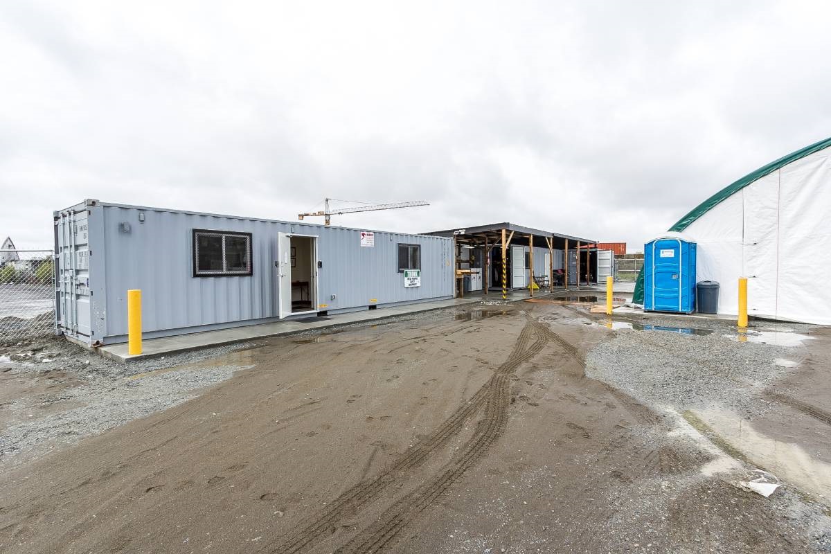 Office & Workshop Space for Progressive Concrete - Port Shipping Containers