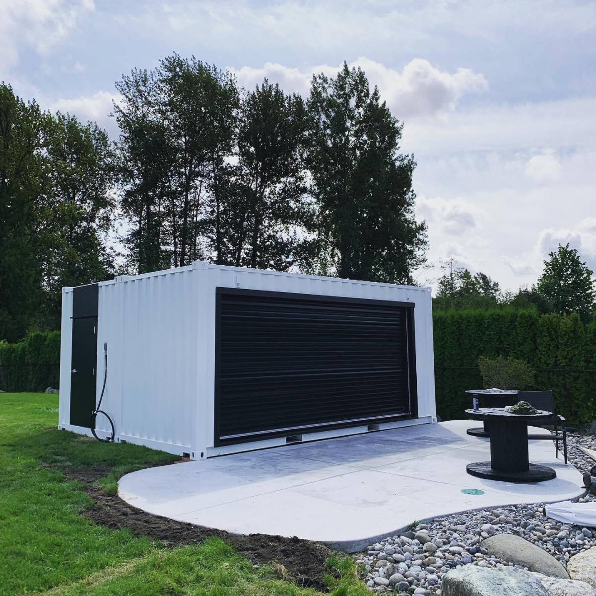 Poolside Bar Oasis in Fort Langley - Port Shipping Containers