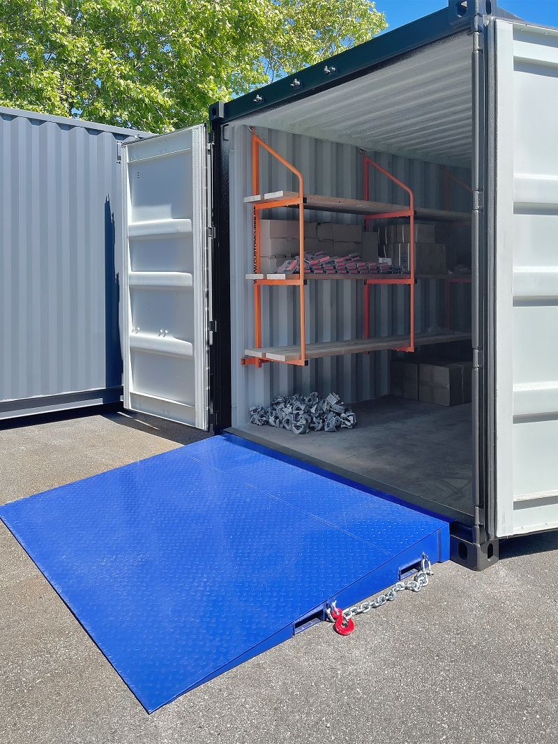 M&B | Heavy Duty Forklift Ramp - Port Shipping Containers