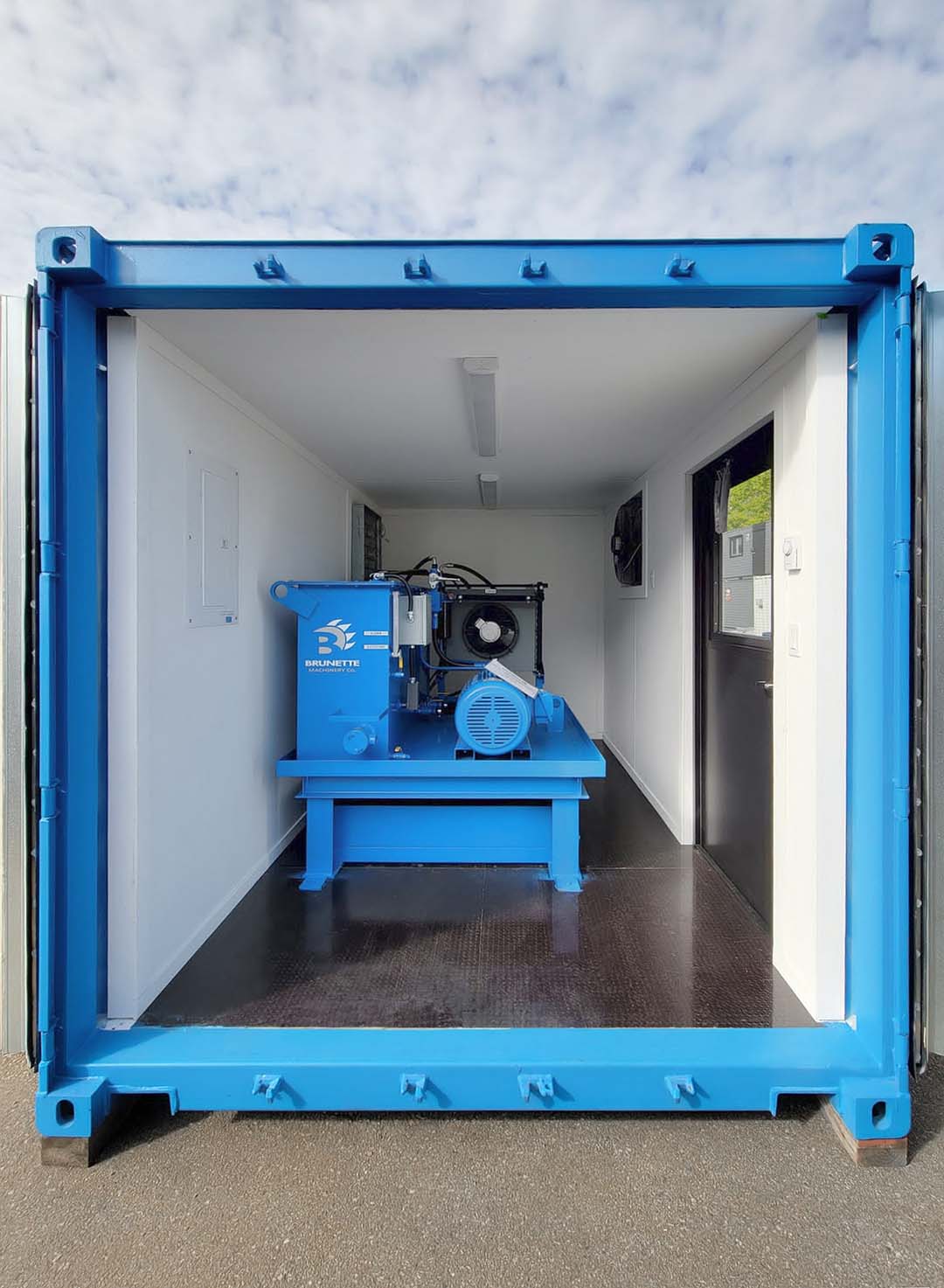 20′ Machinery Housing Unit - Port Shipping Containers