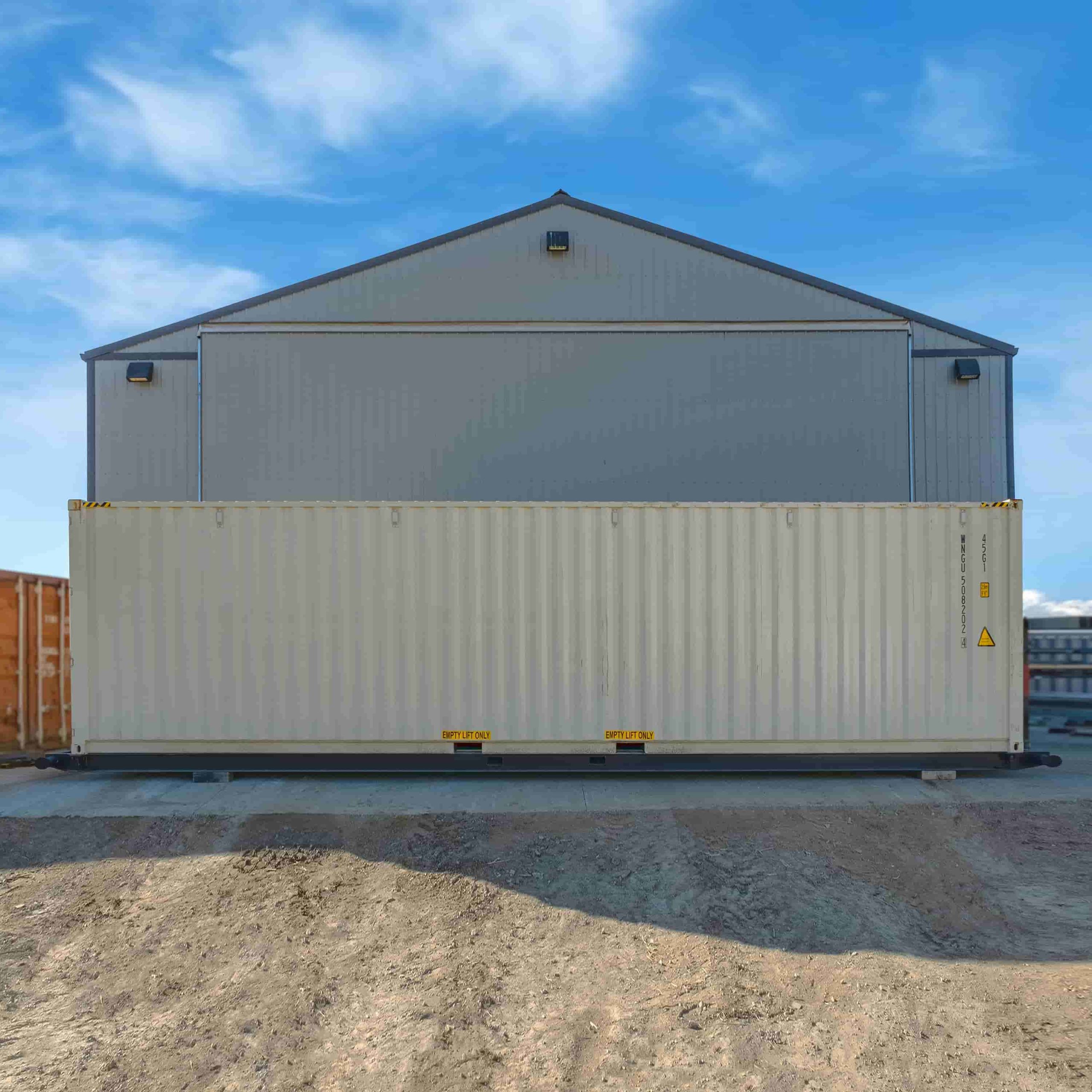 40’ Container skid w/ twist lock “Non Grated” - Port Shipping Containers