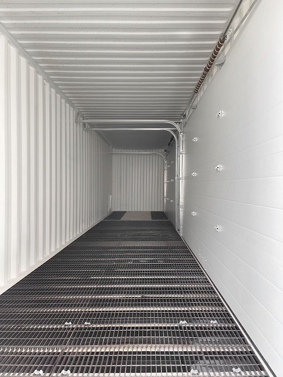 40’HC HAZCON Containment unit w/ Overhead doors - Port Shipping Containers