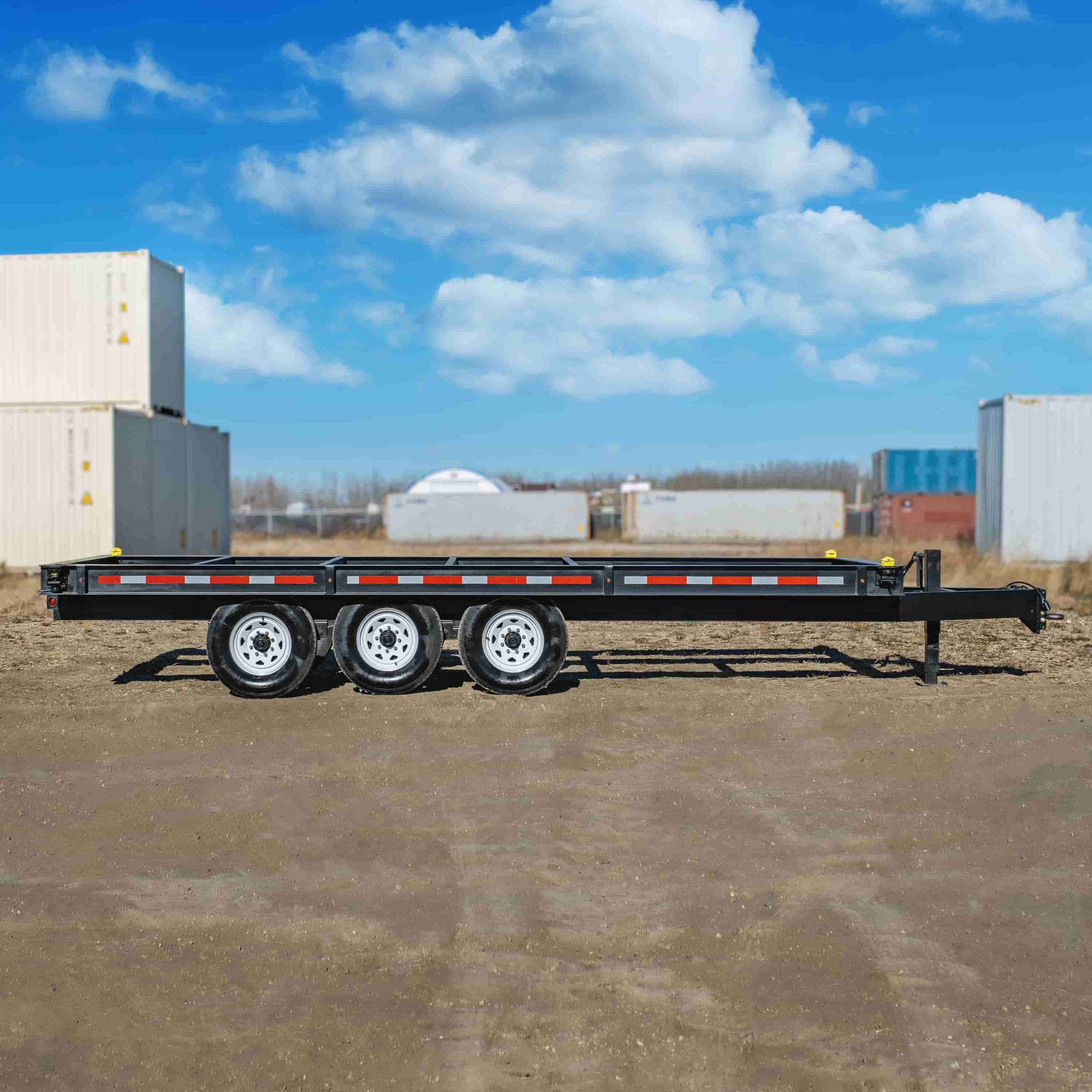 20’ Bumper Pull Container Chassis - Port Shipping Containers