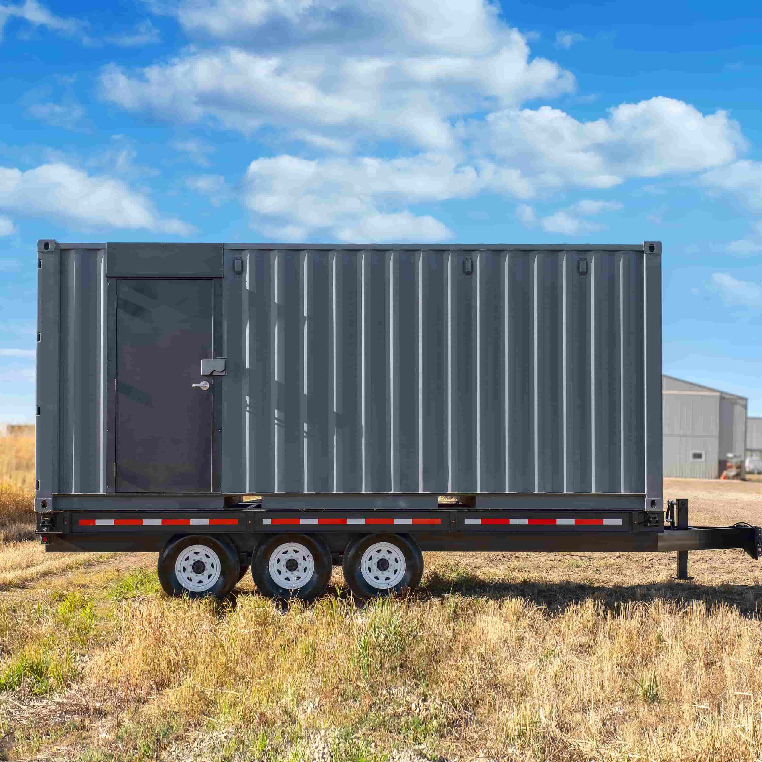 20’ Bumper Pull Container Chassis - Port Shipping Containers