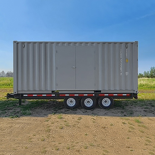 20’ Bumper Pull Container Chassis - Port Shipping Containers