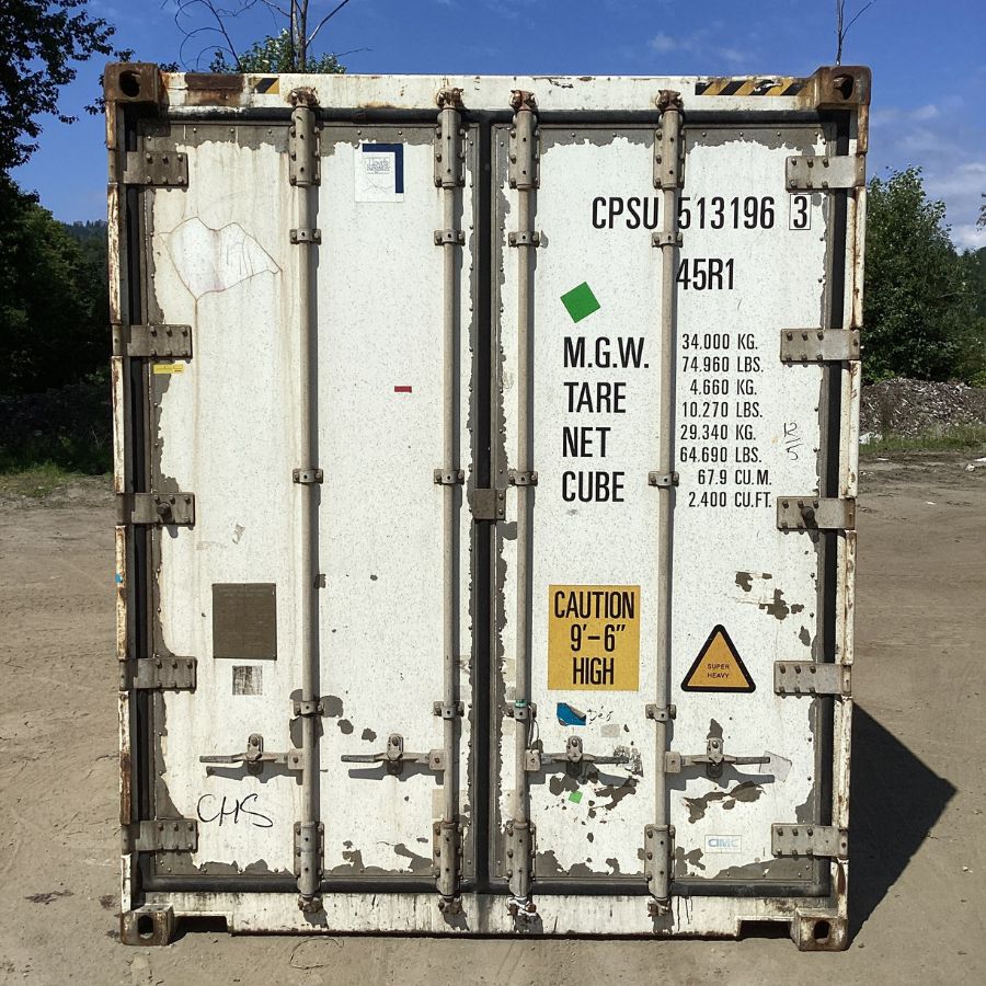 40’HC Non-Working Reefer (DMG) - Port Shipping Containers