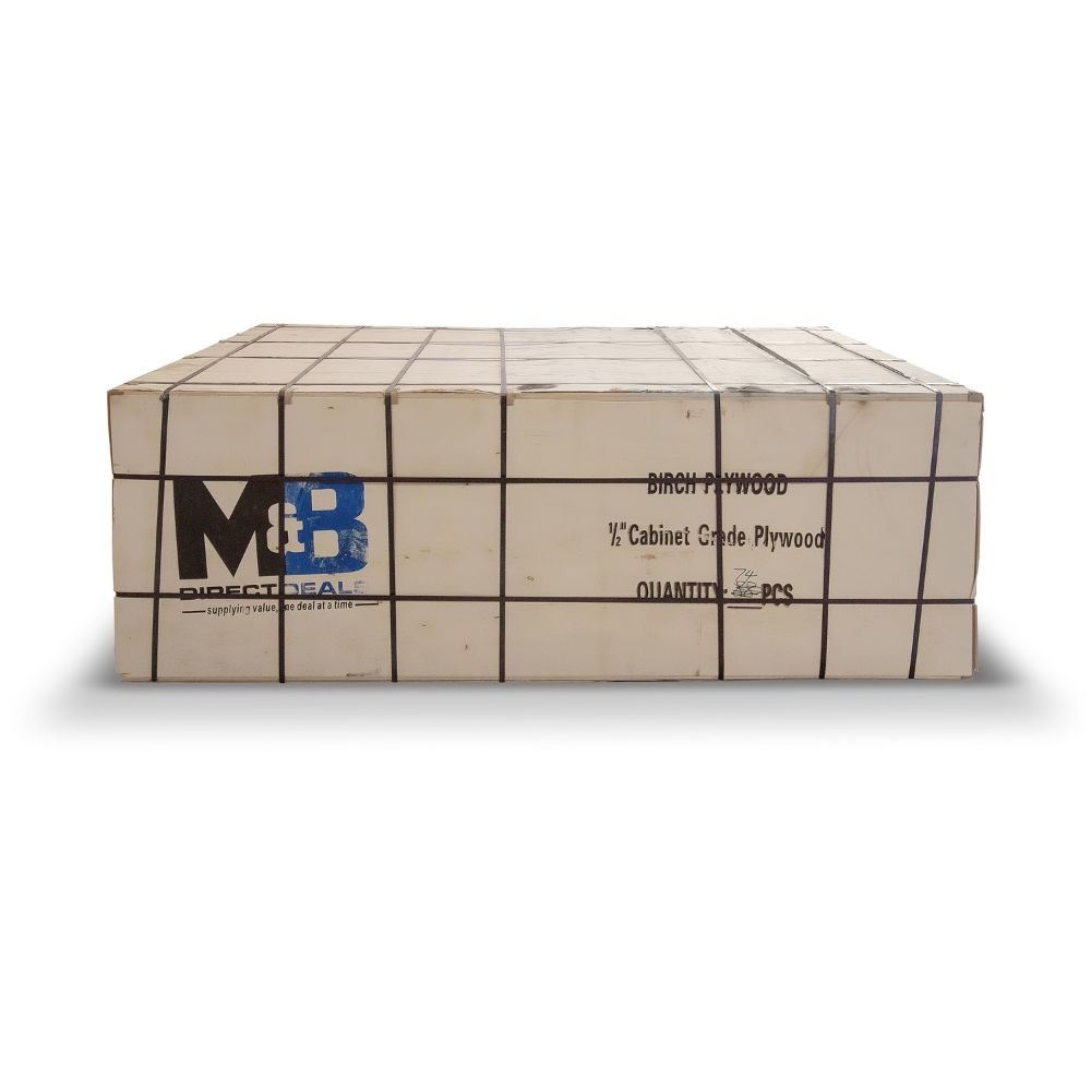 M&B | 1/2” Cabinet Grade Birch Plywood - Port Shipping Containers