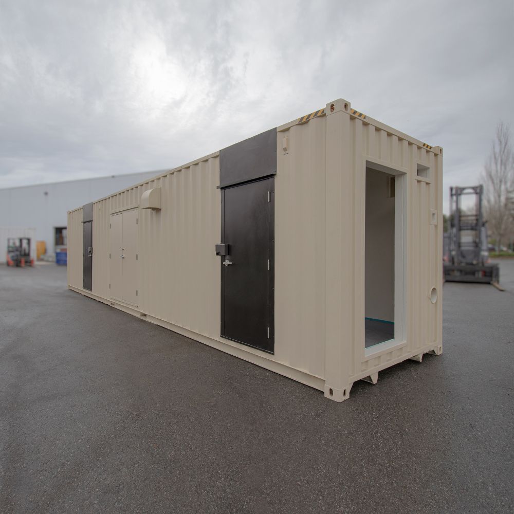 40’ Custom Industrial Container - Port Shipping Containers