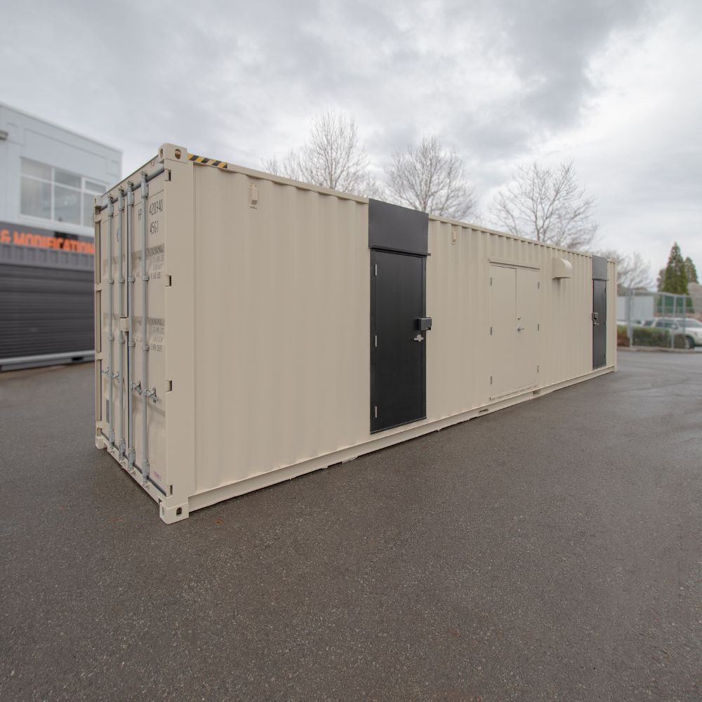 40’ Custom Industrial Container - Port Shipping Containers