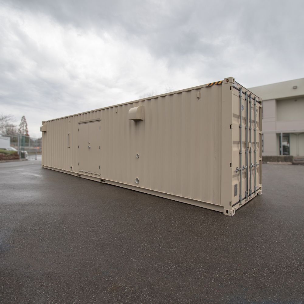 40’ Custom Industrial Container - Port Shipping Containers