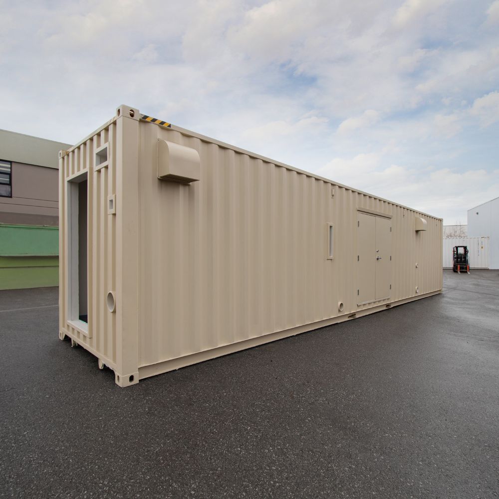 40’ Custom Industrial Container - Port Shipping Containers