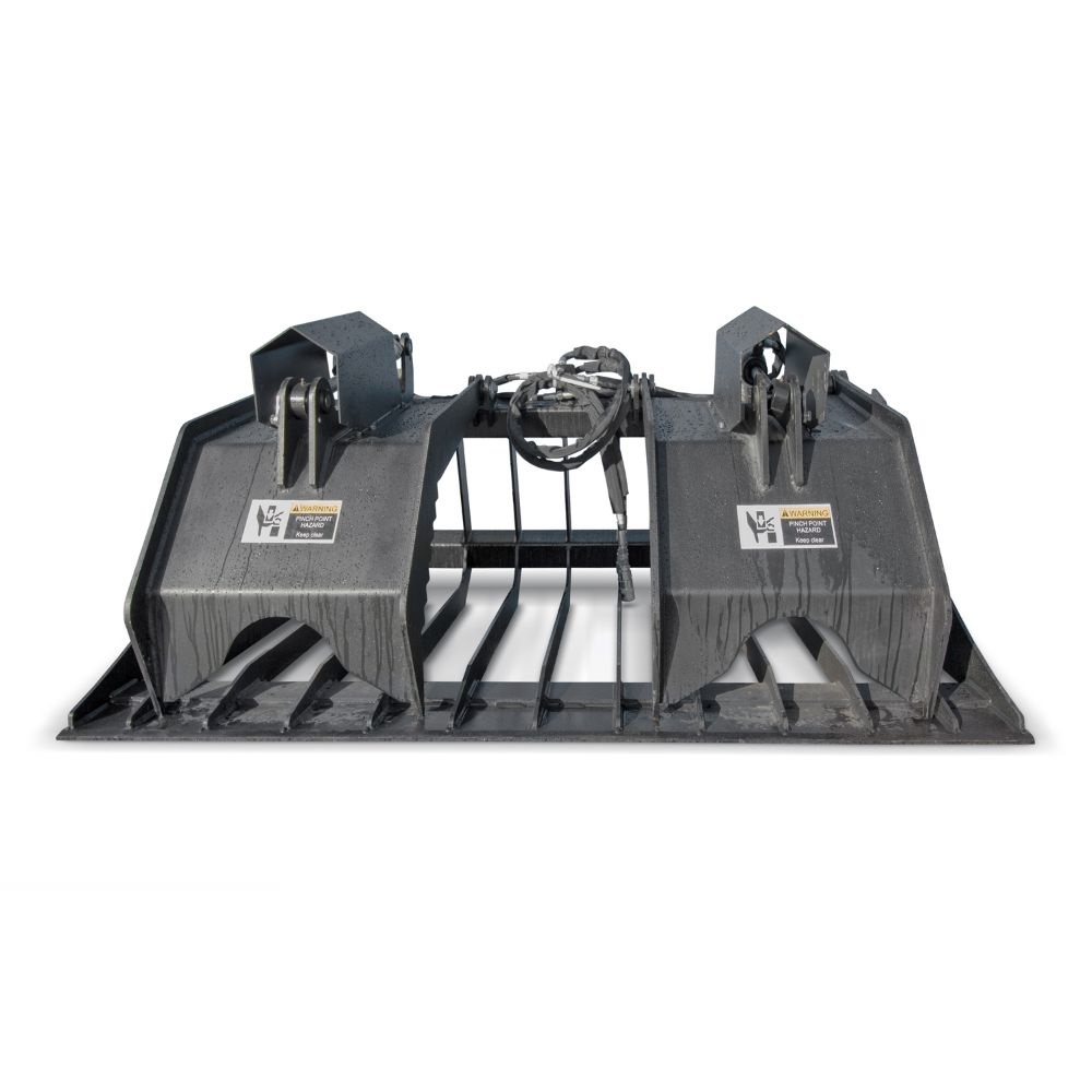 M&B | 72″ Rock Grapple Bucket - Port Shipping Containers