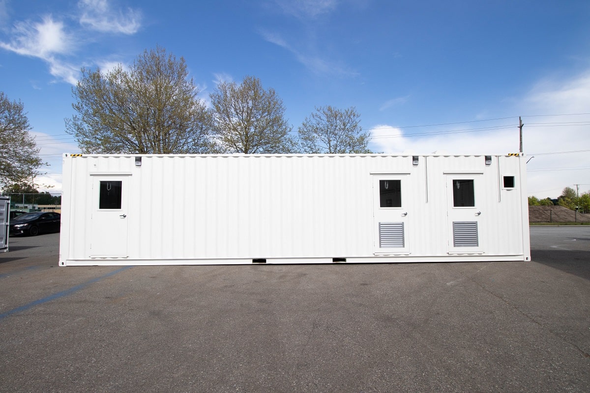 40’ Custom Mechanical Enclosure - Port Shipping Containers