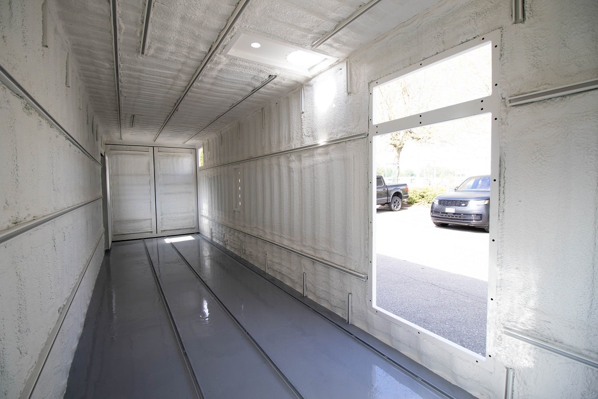 40’ Custom Mechanical Enclosure - Port Shipping Containers